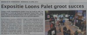 Expositie Loons Palet groot succes