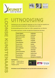 UITNODIGING LOONSE KUNSTENAARS(groen)