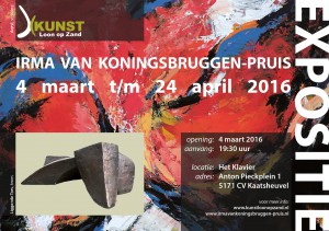 Kunst loon op zand irma van koningsbruggen